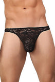 Stretch Lace Bong Thong in L/XL