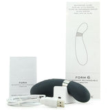Form 6 Rechargeable Silicone Vibrator in Slate