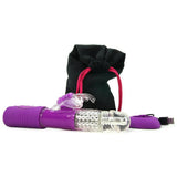 Dazzling Delight Rechargeable Rabbit Vibe in Pulsing Purple