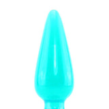 Jolie Pleasures Mini Jelly Butt Plug in Aqua