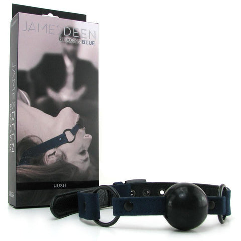 James Deen Black & Blue Hush Ball Gag