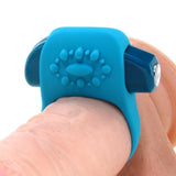 Halo Vibrating Cock Ring in Robins Egg Blue