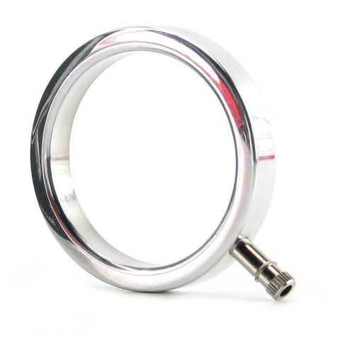 Electro-Sex Solid Metal Cock Ring in 2.2 inch/56mm