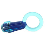 Opium Vibrating Pleasure Ring in Blue