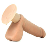 The Realistic 6 Inch Vibrating UR3 Cock in Brown