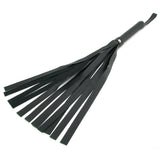Sex & Mischief Faux Leather Flogger in Black