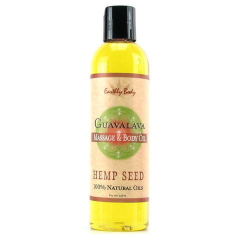 Natural Massage & Body Oil 8oz/236ml in Guavalava