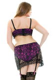 Bridgette Lace Bra, Skirt & Matching Panty in M