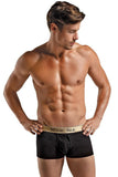 Black Rib Knit Pouch Boxers in XL