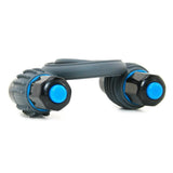 Optimale Vibrating Silicone Double C-Ring in Slate