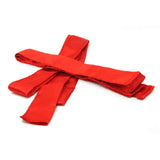 GreyGasms Satin Sash Set in Red