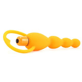 Climax Silicone Vibrating Bum Beads in Orange
