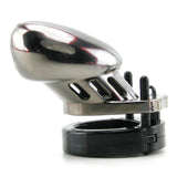 CB-6000S Male Chastity Device Chrome in 2 1/2 Inch
