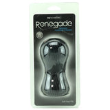 Renegade Grooved Pleasure Stroker in Black