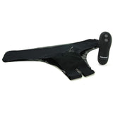 20 Function Remote Crotchless Panties in Black