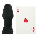 Invasion Small Hollow Silicone Anal Plug in 3.75"