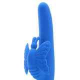 Posh 10-Function Silicone Fluttering Butterfly Vibe in Blue