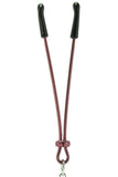 Pink Tweezer Clamps with Pink Beaded Tassels