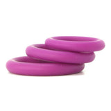Ram Silicone Cock Rings #2 in Purple