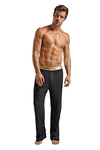Rib Knit Black Lounger Pants in M