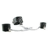 Fetish Fantasy Leather Collar and Cuffs