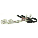 Ornament Nipple Clamps with Jewel Accents
