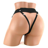 Crystal Jelly Flex Strap-On Vibe