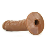 The 8 Inch Classic Platinum Vac-U-Lock Attachment in Brown