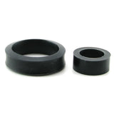 James Deen Silicone Cock Rings Double Pack in Black