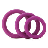 Ram Silicone Cock Rings #2 in Purple