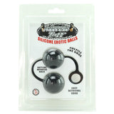 Mack Tuff Silicone Erotic Balls in Black