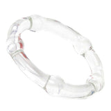 Cocky Boys 45mm Glass Cock Ring in Clear