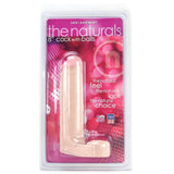 The Naturals 8 Inch Cock with Balls