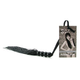 Rubber Whip Medium 14 Inch in Black