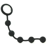 Sinful Silicone Anal Beads in Black