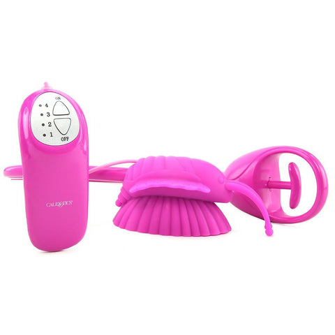 Advanced Butterfly Clitoral Pump in Pink