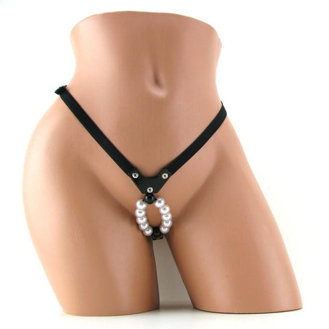 Lover's Thong with Pleasure Pearls