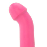 Platinum Silicone The Tru Curve Dildo in Pink