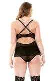Madison Corset & Panty Set in 3X