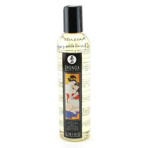 Erotic Massage Oil 8oz/250ml in Libido