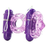 The MachO Maximum Action Remote Cock Ring in Purple