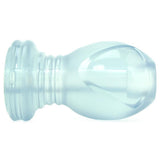 TitanMen The Hollow Open Tunnel Plug in Clear