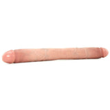 16" Thick Double Dildo in Flesh