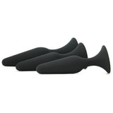 Renegade Silicone Anal Trainer Kit in Black