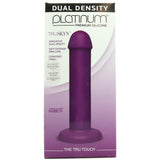 Platinum Silicone The Tru Touch Dildo in Purple