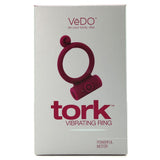Tork Vibrating Ring in Ballsy Burgundy