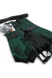 Emerald Isle Corset & Garters in 1X/2X