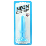 Neon Butt Plug in Blue