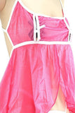 Decadence Peek-A-Boo Babydoll with Thong in OS