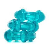 U.Ring Cock Ring 3 Pack in Aqua